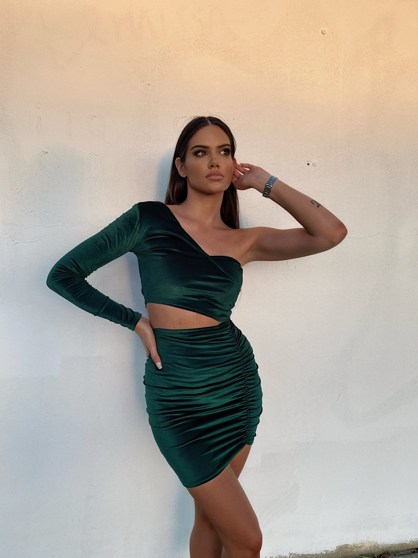 Jade mini dress